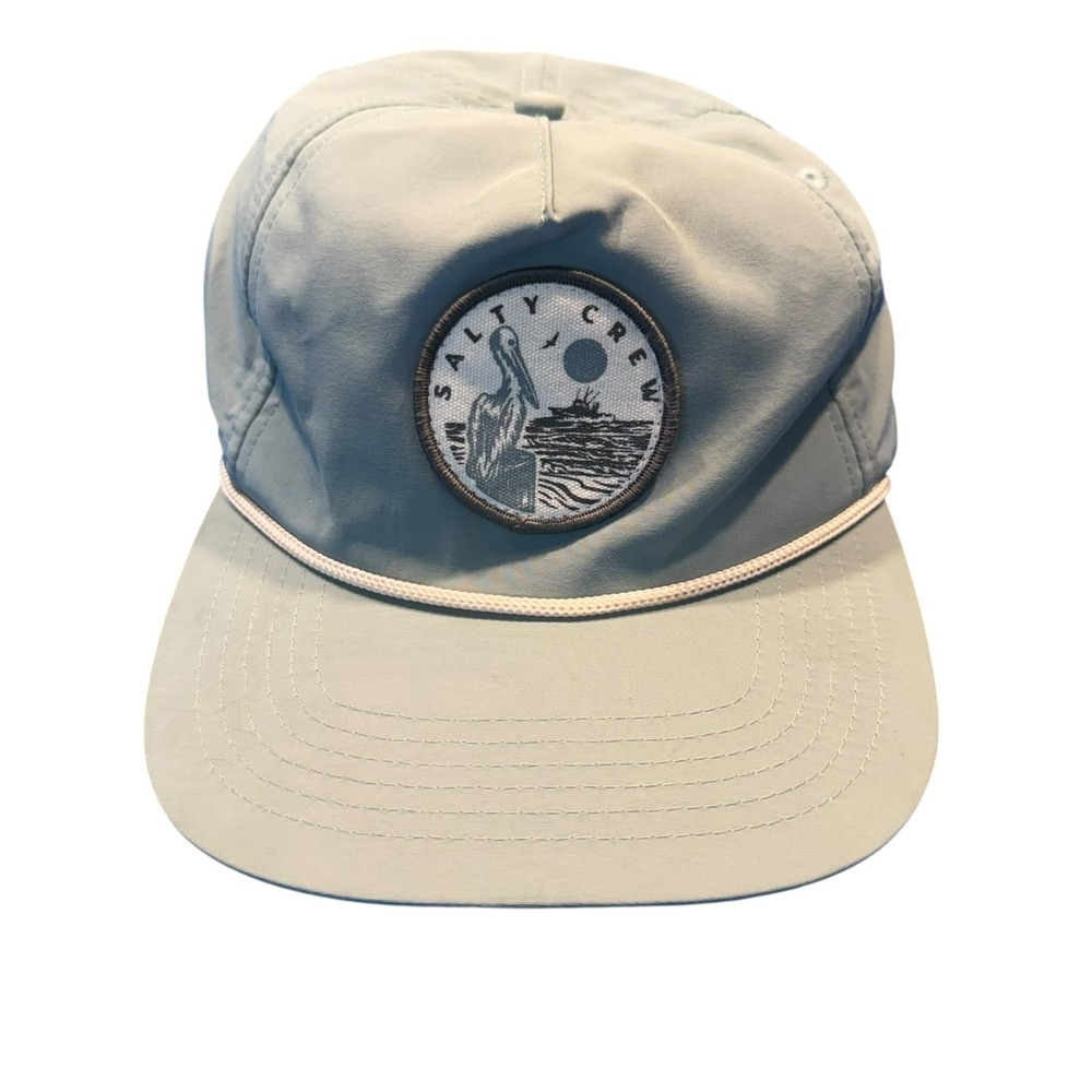 Salty Crew Bowline Snapback  Rope Hat with Embroidered Logo
